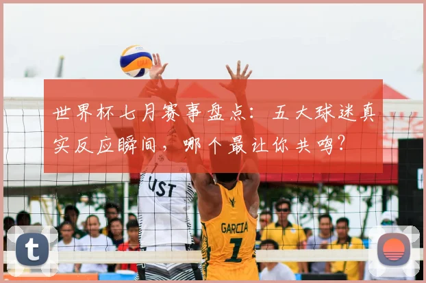 世界杯七月赛事盘点：五大球迷真实反应瞬间，哪个最让你共鸣？